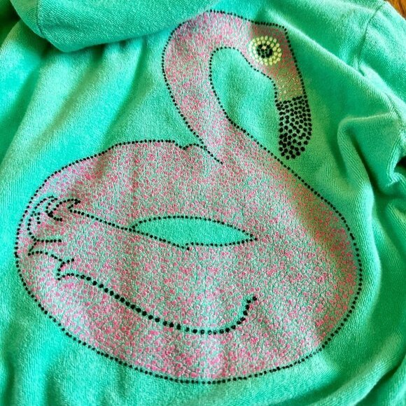 Butter terry cloth embellished track suit - Picture 2 of 7